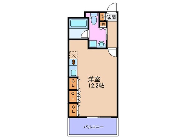 レジュ－ルアッシュ福島の物件間取画像